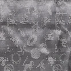 Wyoming Traders Charcoal Cowboy Logo Wild Rag