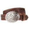 Mf Western Products Ladies Floral In.Bellein. Belt With Buckle -Ariat shop 96856 default l