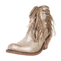 Liberty Black Ladies Muestra Buffed Metal Fashion Bootie