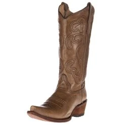 Circle G Women's Brown Snip Toe Boot