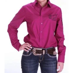 Mf Western Products 3-D Ladies 1 1/2in Brown Floral Belt With Bronze Studs -Ariat shop A1034 alt