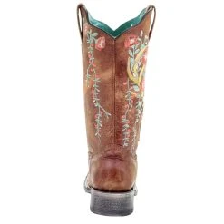 Corral Womens Corral Tan Deer Skull Overlay Boot -Ariat shop A3708 4