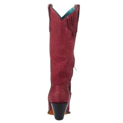 Corral Women`s Red Python 15in. Top Boot -Ariat shop A4194 4