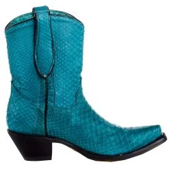 Corral Women`s Turquoise Python 8in. Top Boot -Ariat shop A4196 05
