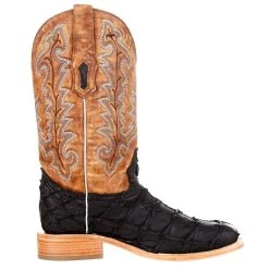 Corral Women's Black Fish Tan Top Boot -Ariat shop A4204 51