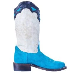 Corral Women`s Blue Suede Inlay Cowgirl Boot -Ariat shop A4210 5