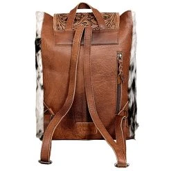 American Darling Tooled Cowhide Backpack -Ariat shop ADBG363BRWBR 05