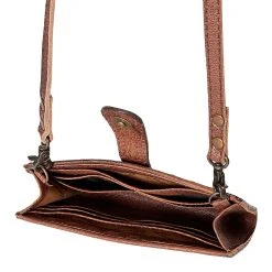 American Darling Floral Tooled Crossbody Clutch -Ariat shop ADBG832 03