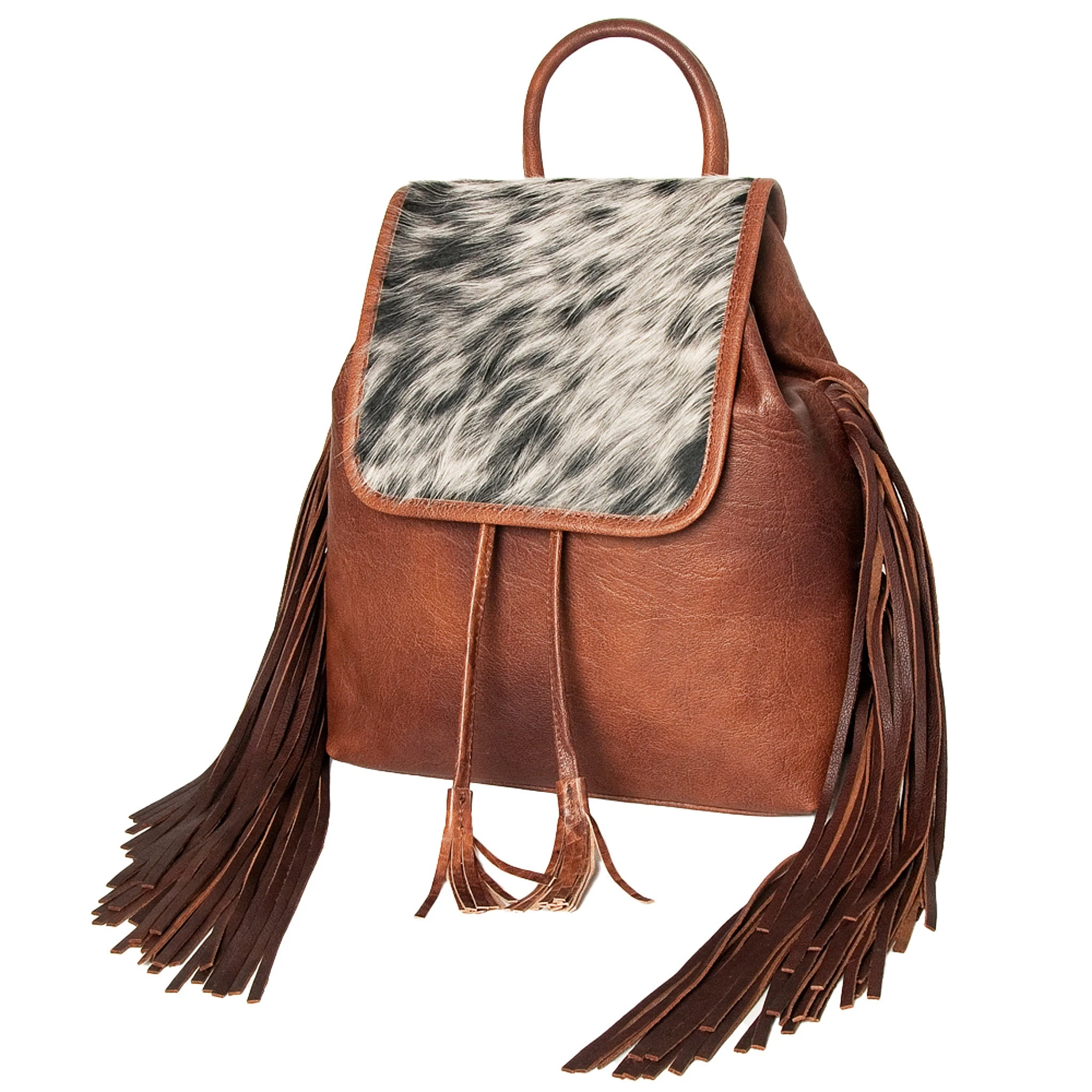American Darling Leather Backpack With Fringe 4 American Darling Leather Backpack With Fringe - Image 2