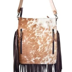 American Darling Concealed Carry Crossbody Purse With Fringe -Ariat shop ADBGS192TAW 03