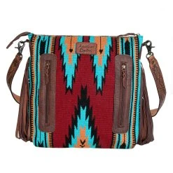 American Darling Saddle Blanket Crossbody Purse -Ariat shop ADBGZ139G 05
