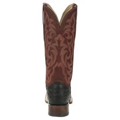 Justin Boots Women`s AQHA Cowgal Black Full Quill Ostrich 13 In Boot -Ariat shop AQ8650 05