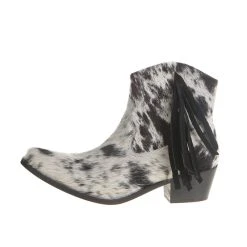 Agavesky Women's Cowhide Hair On Hide Ankle Booties -Ariat shop AS CHBOOTIE 2