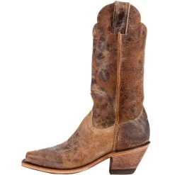 Justin Boots Women's Tan Road Brown-11in Matching Top Cowgirl Boots -Ariat shop BRL122 3