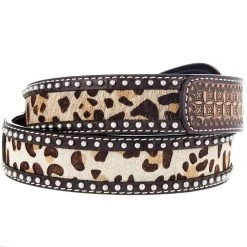 Rafter T Ranch Company Ladies Gator Leopard Print Belt -Ariat shop BT626 2