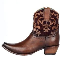 Corral Women`s Tan/Black Inlay Embroidered Boot -Ariat shop C3759 3