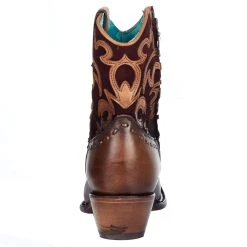 Corral Women`s Tan/Black Inlay Embroidered Boot -Ariat shop C3759 4