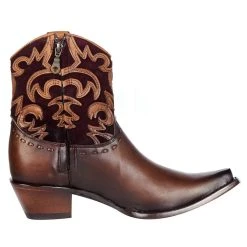 Corral Women`s Tan/Black Inlay Embroidered Boot -Ariat shop C3759 5