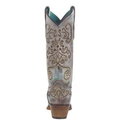Corral Women`s Turquoise Brown 13in. Boot -Ariat shop C3849 4