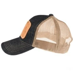 MCINTIRE SADDLERY Ladies Tooled Leather Cactus Cap -Ariat shop CACT CAP 8