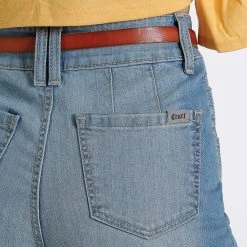 Cruel Girl Women's Wide Leg Jean 7 Cruel Girl Women's Wide Leg Jean -Ariat shop CB19154001 3