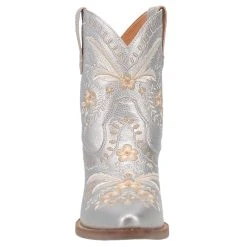 Dingo 1969 Women's Primrose Silver Metallic Snip Toe 7 Bootie -Ariat shop DI748 GY6 05