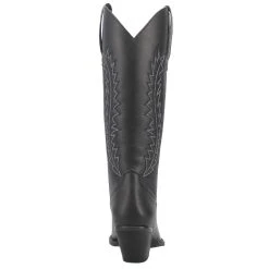 Dingo 1969 Women's Tin Lizzy Black 15in. Leather Snip Toe Western Boot -Ariat shop DI844 BK 04 181b7694 387e 43ec b045 3d571f754b11