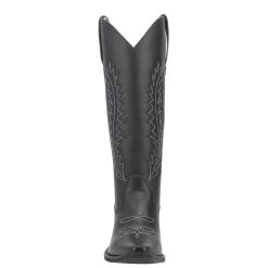 Dingo 1969 Women's Dingo Tin Lizzy Black 15in. Leather Snip Toe Western Boot -Ariat shop DI844 BK 05