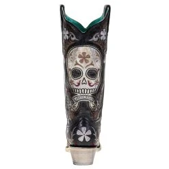 Women's Corral Grey Sugar Skull Western Boot -Ariat shop E1587 31