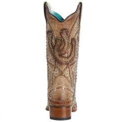 Nrs Footwear Womens Corral Brown Horse Shoe Overlay Boot 10 Nrs Footwear Womens Corral Brown Horse Shoe Overlay Boot -Ariat shop E1615 41