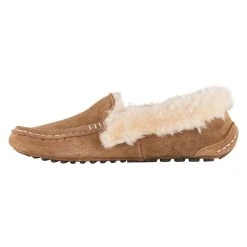 Lamo Sheepskin Inc. Women's Chestnut Aussie Moc Slipper -Ariat shop EW1535CNT 03