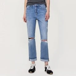 Flying Monkey Women's Off Ground Boyfriend Jeans -Ariat shop F4441 02