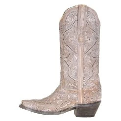 Women's Corral White Full Inlay Boots -Ariat shop G1514 2