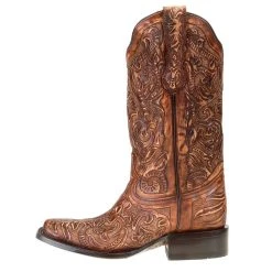 Corral Women's Corral Brown Tooled Boot -Ariat shop G1543 2