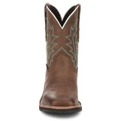 Justin Boots Women's Gypsy EMA Wide Square Toe 8in Top Boot -Ariat shop GY9539 03
