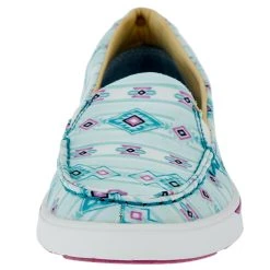 Wrangler Footwear Women's Retro Skylight Blue Raspberry Pink Slip On Casual Shoes -Ariat shop KWC0019 02
