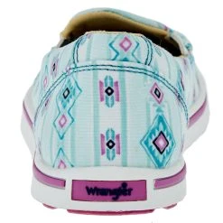 Wrangler Footwear Women's Retro Skylight Blue Raspberry Pink Slip On Casual Shoes -Ariat shop KWC0019 04