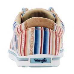 Wrangler Footwear Women's Retro Multi Tan Low Top Casual Shoes -Ariat shop KWC0020 04