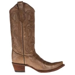 Circle G Women's Brown Snip Toe Boot -Ariat shop L5305 4 f60bd052 934a 44e6 b29f e98bb6d7e005