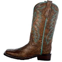 Circle G Women's Brown 12in. Bronze Top Boot -Ariat shop L5722 3