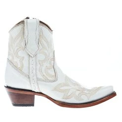 Circle G Womens Velo Pearl 7 In Zipper Top Bootie -Ariat shop L5916 03