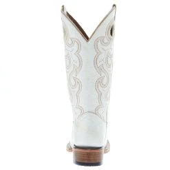 Circle G Womens Velo Pearl Cutout 12 In Embroidery Top Cowgirl Boot -Ariat shop L6007 04