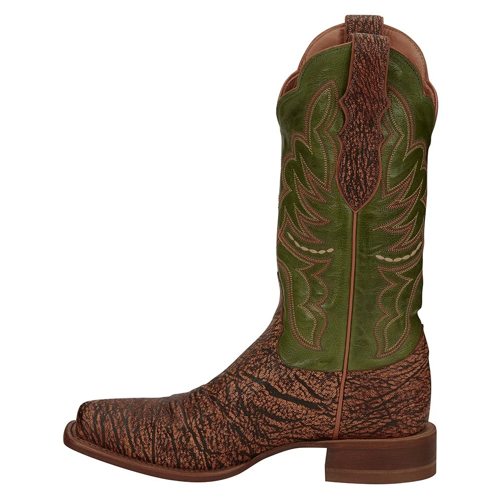Justin Boot Company Women's AQHA Benedictine Cowgirl Boot 5 Justin Boot Company Women's AQHA Benedictine Cowgirl Boot - Image 3