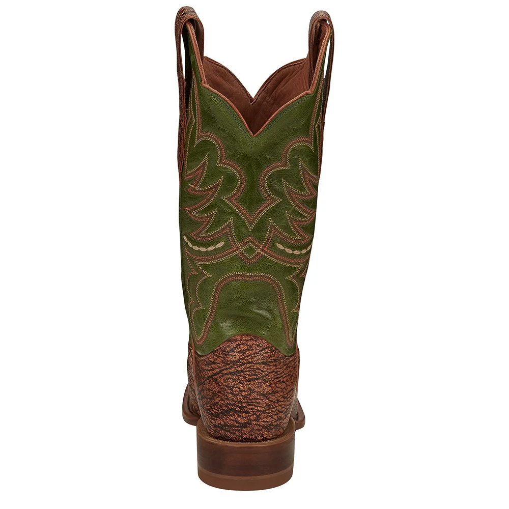 Justin Boot Company Women's AQHA Benedictine Cowgirl Boot 6 Justin Boot Company Women's AQHA Benedictine Cowgirl Boot - Image 4