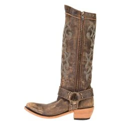 Women`s Liberty Black Brown Vintage Canela Tall Boot -Ariat shop LB 711135 2
