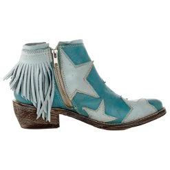 Liberty Black Women`s Res Fontan Cracked Turqueza Boot -Ariat shop LB 7112019C 05