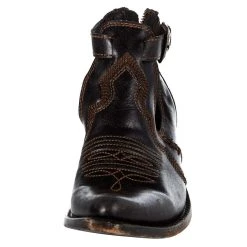 Liberty Black Women`s Liberty Black Buckle Bootie -Ariat shop LB 7129112 2