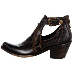 Liberty Black Women`s Liberty Black Buckle Bootie -Ariat shop LB 7129112 3