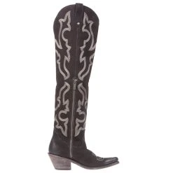 Liberty Black Women's Nobuck Grease Black Tall Boot -Ariat shop LB 712989A 4