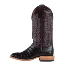 Macie Bean Boots Women`s Top Hand Black Caiman Cowgirl Boot -Ariat shop M2002 3